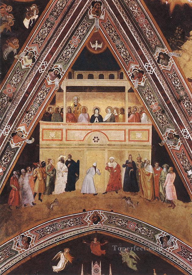 Descenso del Espíritu Santo pintor del Quattrocento Andrea da Firenze Pintura al óleo